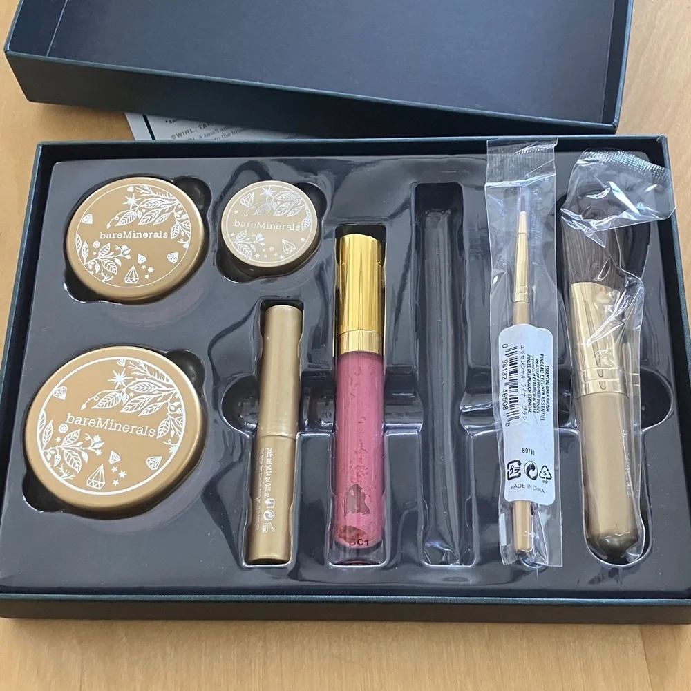 bareMinerals Divine Decadence Purely Neutral Palette - Green & Gold Design NEW - Picture 5 of 9